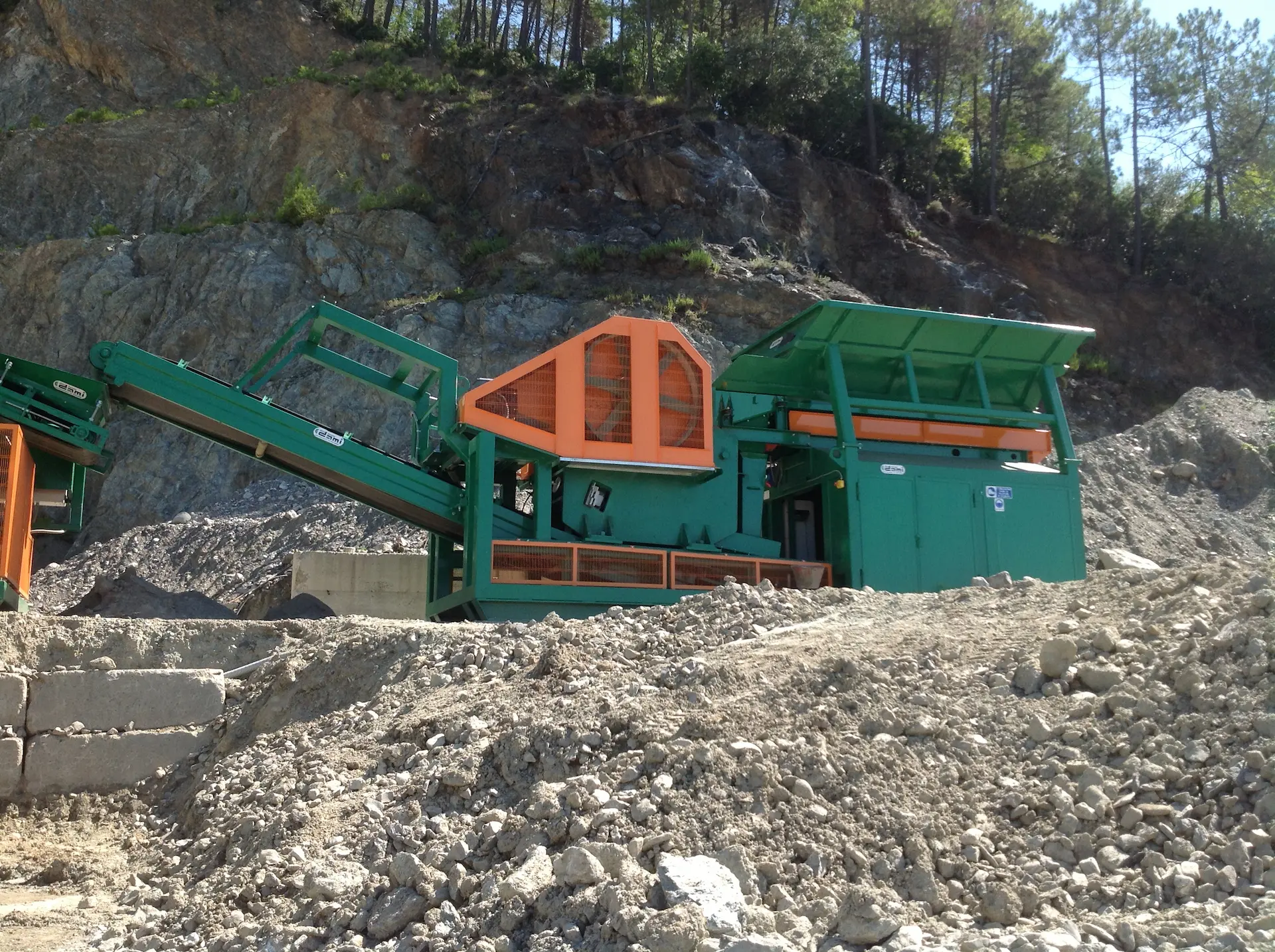 impianto frantumazione inerti