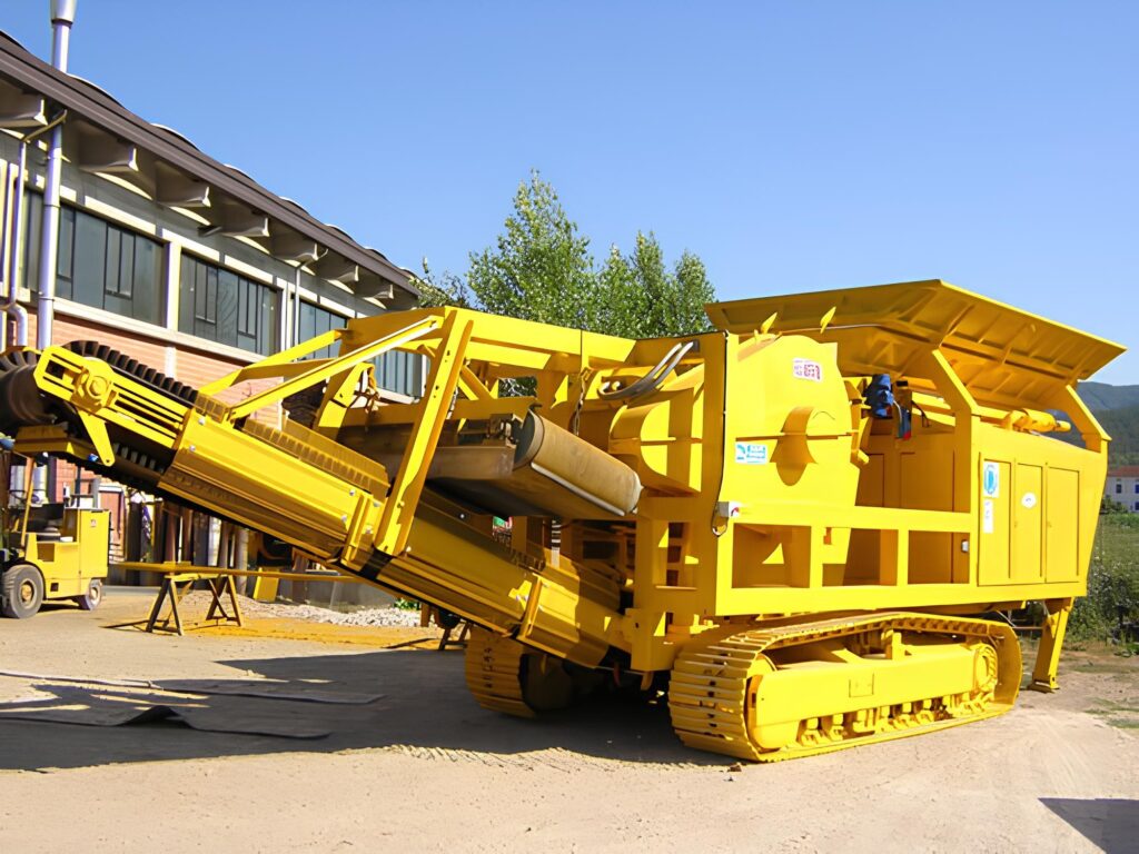 Impianto Frantumazione per Sirmi di Officina Meccanica Dami